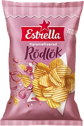 Chips Karamelliserad Rödlök