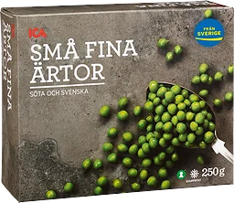 Små fina ärtor