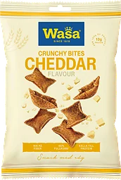Rågsnacks Crunchy Bites Cheddar