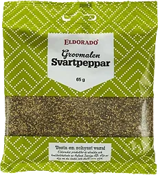 Svartpeppar Grovmalen