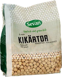 Kikärtor Torkade
