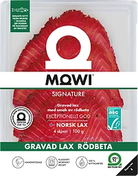 Gravad lax Rödbeta