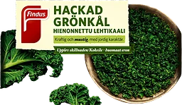 Hackad Grönkål Fryst