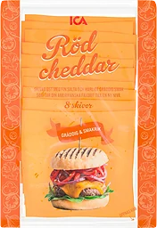 Röd Cheddar skivad