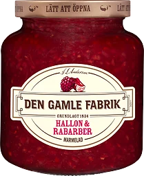 Marmelad Hallon & Rabarber