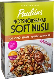Müsli Hasselnötssmör, mandel & dadlar
