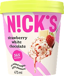 Glass Strawberry white chocolate