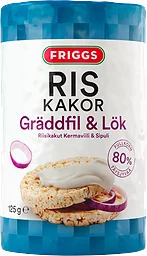 Riskakor Gräddfil & Lök