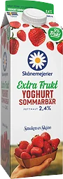 Yoghurt Sommarbär 2,4% 1l Skånemejeri