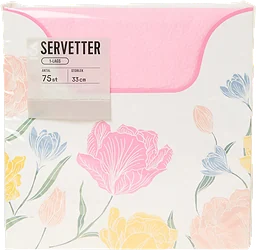 Servettbox Tulip 33cm