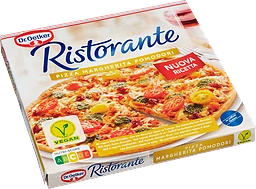 Pizza Ristorante Margherita Pomodori Vegan