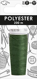 Sytråd Polyester Mörkgrön 200m