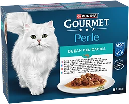 Kattmat Perle Blandade smaker 8-p Gourmet