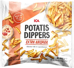 Krispiga potatisdippers