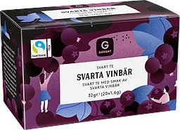 Svartvinbär Te