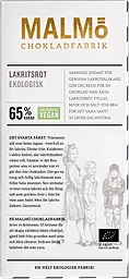 Choklad Lakritsrot 65%