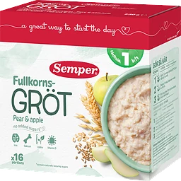 Fullkornsgröt med Frukt