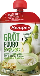 Grötklämmis Yoghurt, äpple & päron 6 Mån