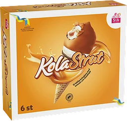 Glassstrutar Kola 6-pack