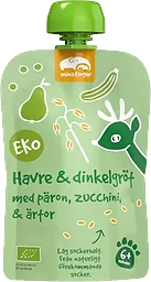 Havre Dinkel- Gröt Päron Zucchini