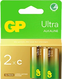 Batteri Ultra Alkaline C/LR14 2-pack