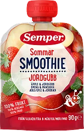 Smoothie Sommar Jordgubb 6 Mån