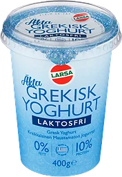 Äkta Grekisk Yoghurt Laktosfri 0%