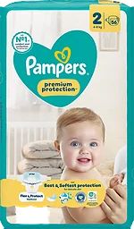 Premium 2 Protection 4-8kg Tejpblöjor
