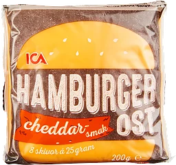 Hamburgerost Cheddarsmak