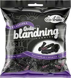 Godisblandning Lakrits