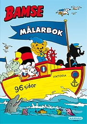 Målarbok Bamse