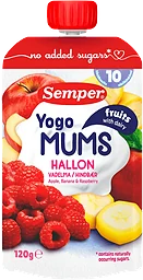 Yogo mums Äpple, banan & hallon Från 1år
