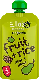 Fruit+rice Pear Apple Från 4 Månader