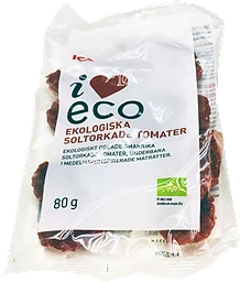 Soltorkade tomater Ekologiska