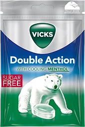 Double Action Sockerfri Halstablett