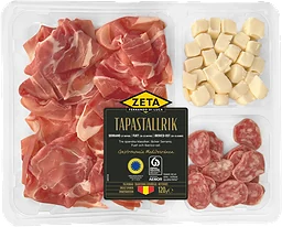 Tapastallrik med Fuet & Iberico