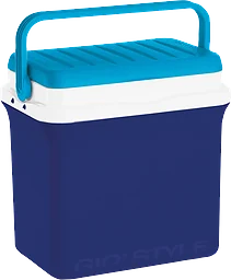Kylbox Bravo Marinblå & limegrön