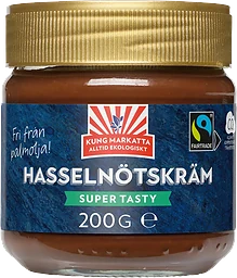 Hasselnötscreme Ekologisk