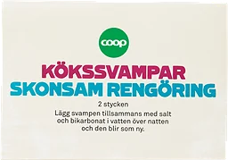 Kökssvamp Fin 2-pack