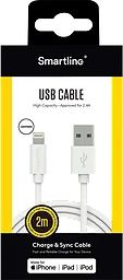 Lightningkabel 2m Vit
