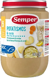 Potatismos och Torsk 6m