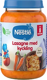 Barnmat Lasagne med kyckling 8 Mån