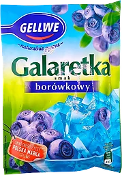 Gelé Med Blåbärssmak