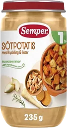 Sötpotatis Kyckling Linser