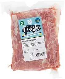 Fläskkotlett Benfri i Bit Sverige