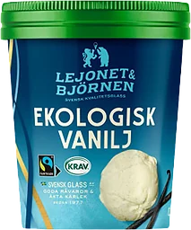 Glass Vanilj KRAV Lejonet & Björnen