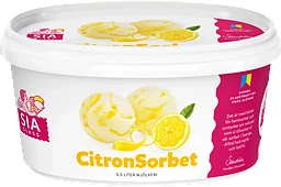 Citronsorbet