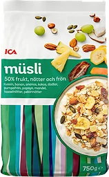 Müsli 50% Frukt & nötter