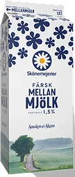 Mellanmjölk Färsk