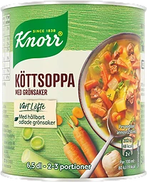 Köttsoppa med grönsaker 340g